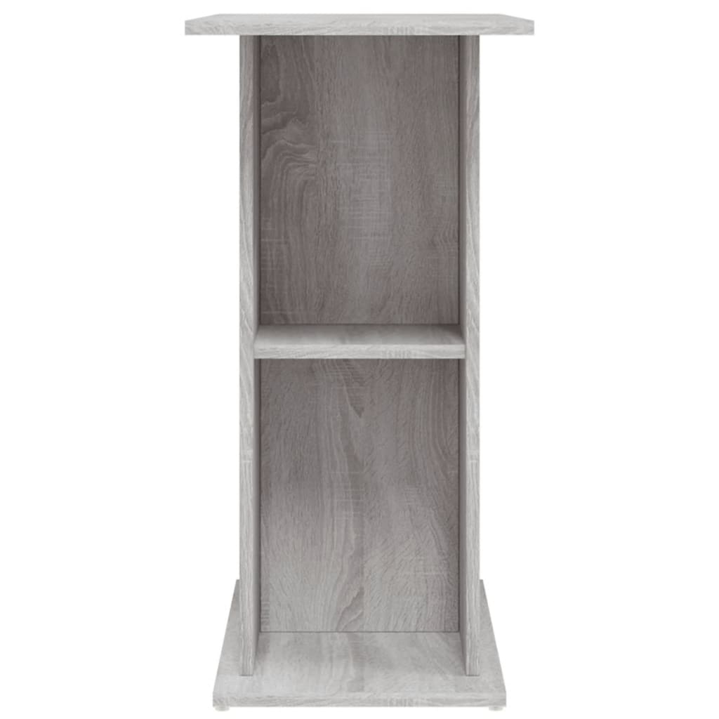 Berkfield Aquarium Stand Grey Sonoma 36x75x72.5 cm Engineered Wood