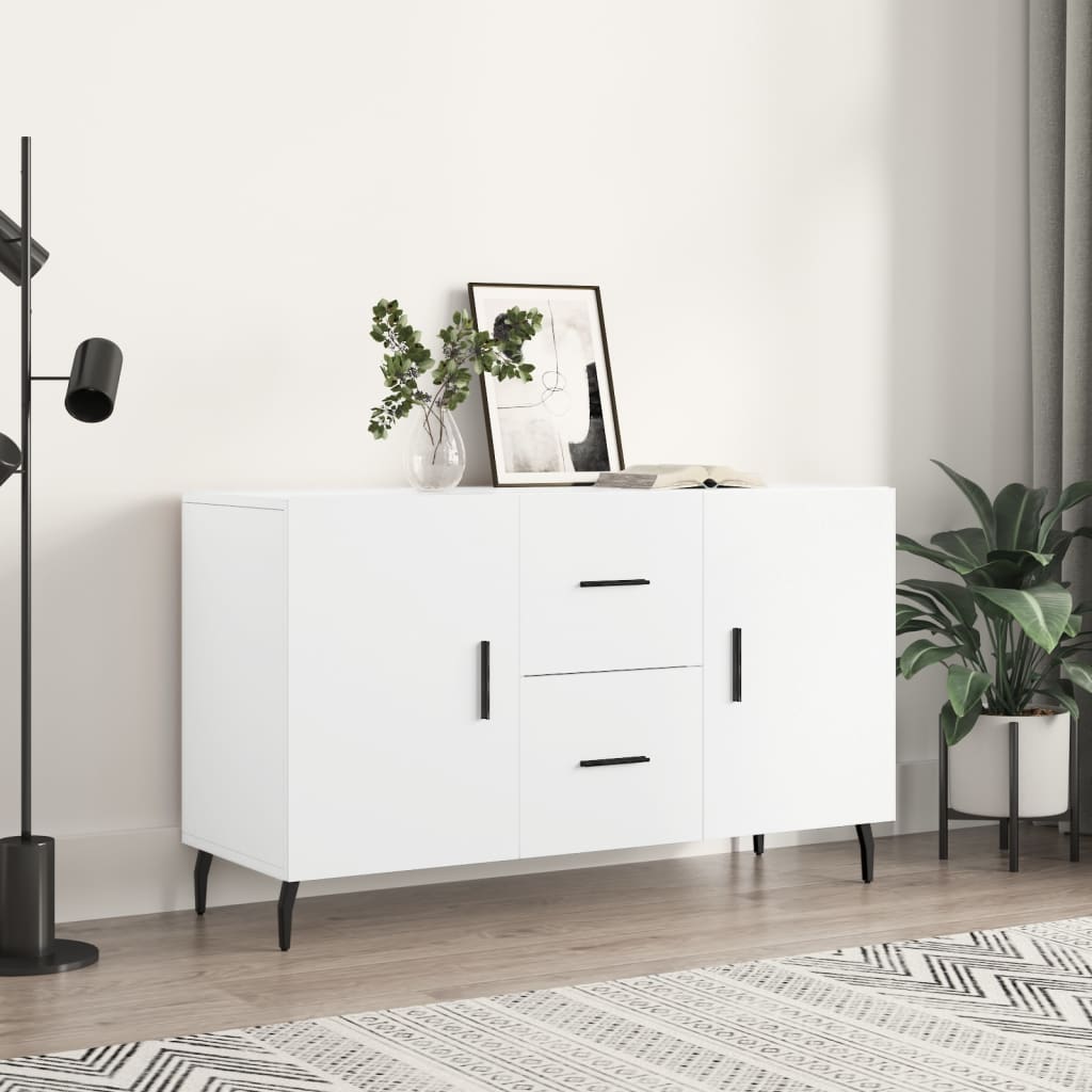 Berkfield Sideboard White 100x36x60 cm Engineered Wood