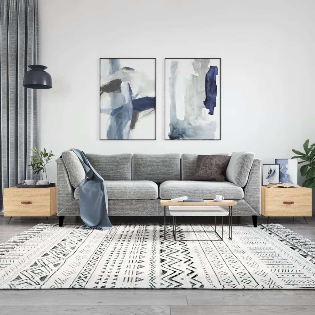 Berkfield Coffee Tables 2 pcs Sonoma Oak 50x50x40 cm Engineered Wood