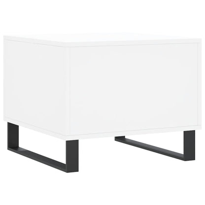 Berkfield Coffee Table White 50x50x40 cm Engineered Wood