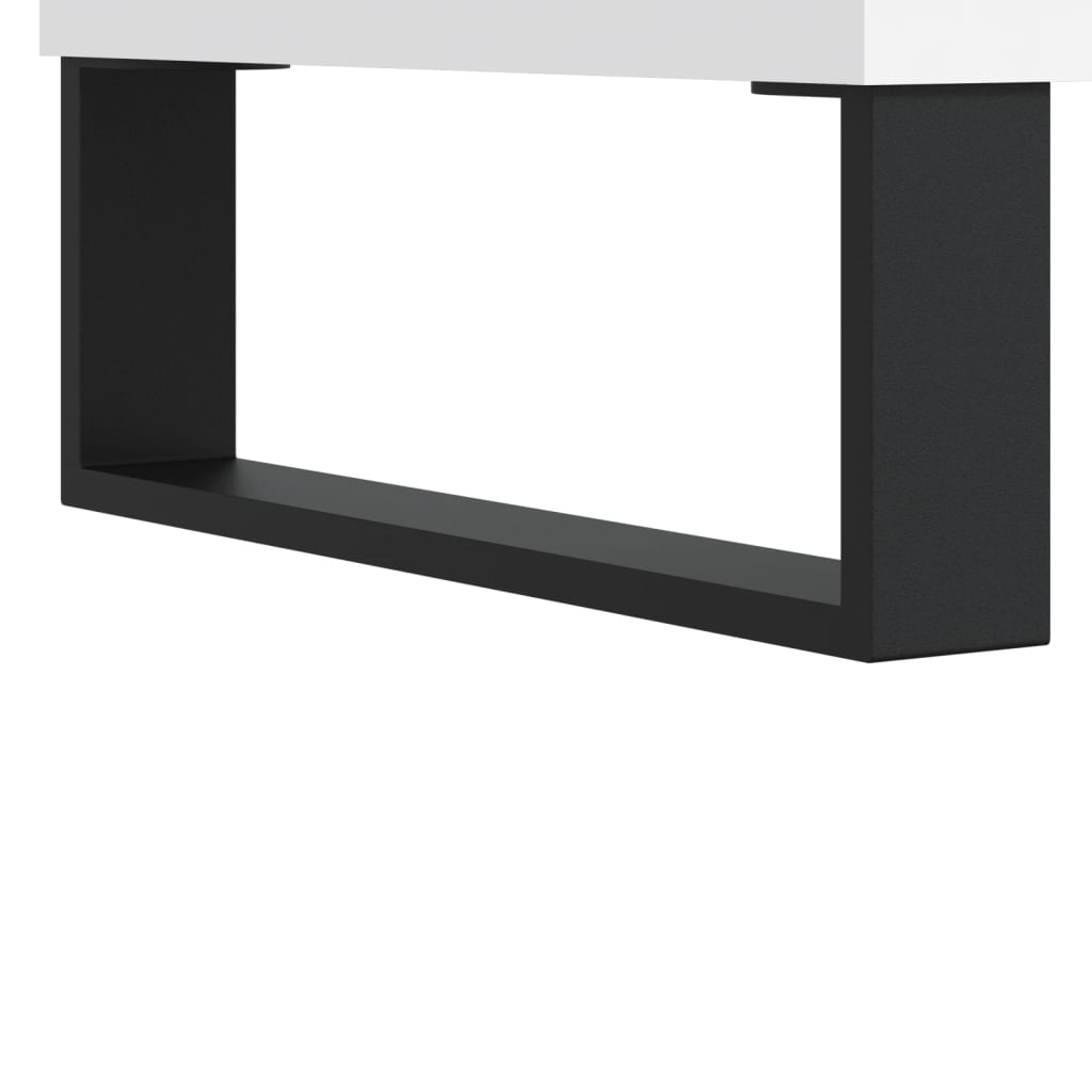 Berkfield Coffee Table White 50x50x40 cm Engineered Wood