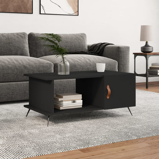 Berkfield Coffee Table Black 90x50x40 cm Engineered Wood