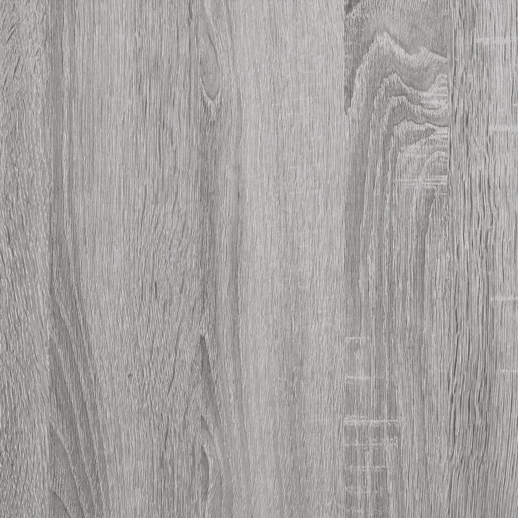 Berkfield Shoe Cabinet Grey Sonoma 30x35x105 cm Engineered Wood