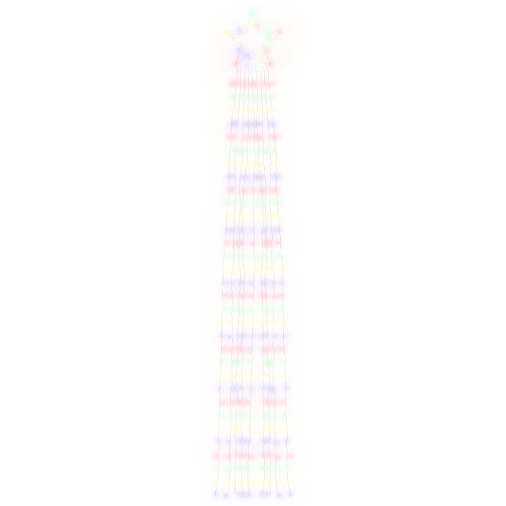Berkfield Christmas Tree light 320 LEDs Colourful 375 cm