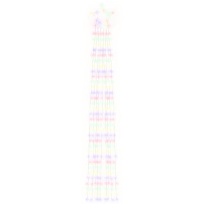 Berkfield Christmas Tree light 320 LEDs Colourful 375 cm