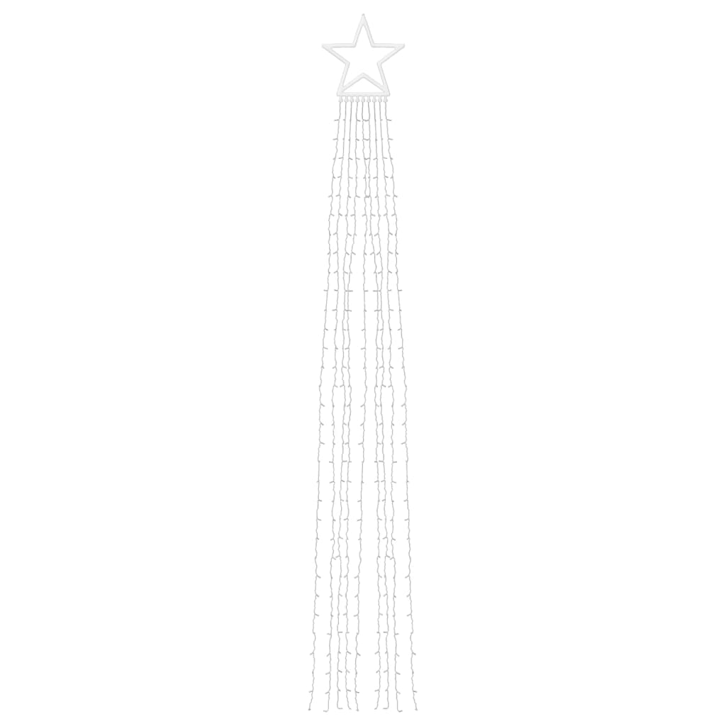 Berkfield Christmas Tree light 320 LEDs Colourful 375 cm