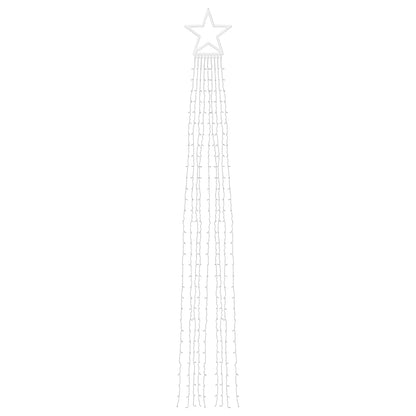 Berkfield Christmas Tree light 320 LEDs Colourful 375 cm