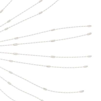 Berkfield Christmas Starburst Lights 140 LEDs 4 pcs Warm White 17 cm