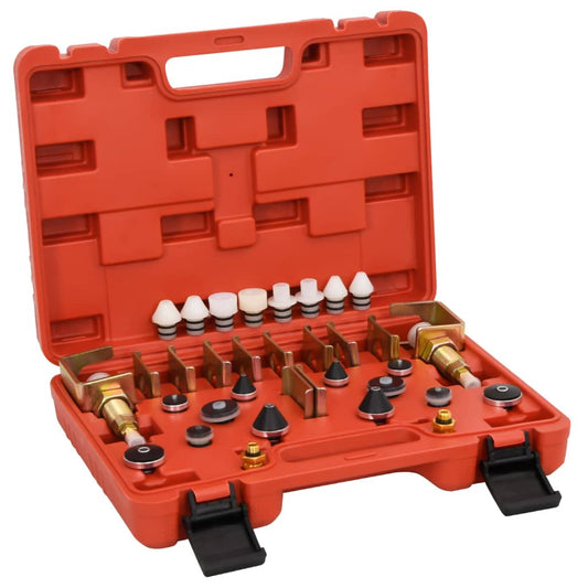 Berkfield Air Conditioning Leak Detector Kit Red 36x27x9 cm