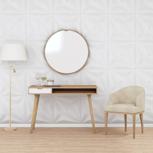 Berkfield Wall Panels 24 pcs White 50x50 cm EPS 6 må_ Star