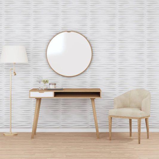 Berkfield Wall Panels 12 pcs White 50x50 cm EPS 3 m�__ Stone