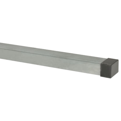 Berkfield Garden Fence Posts 40 pcs Silver 220 cm Steel