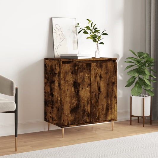 Berkfield Sideboard Smoked Oak 60x35x70 cm Engineered Wood