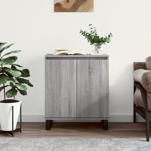 Berkfield Sideboard Grey Sonoma 60x35x70 cm Engineered Wood
