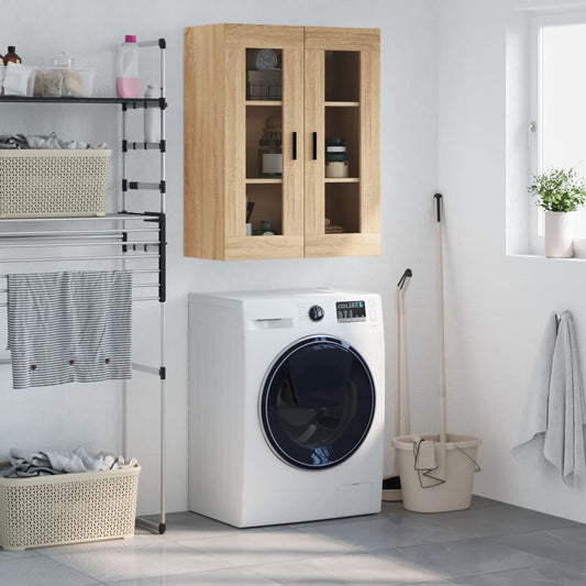 Berkfield Wall Mounted Cabinet Sonoma Oak 69.5x34x90 cm