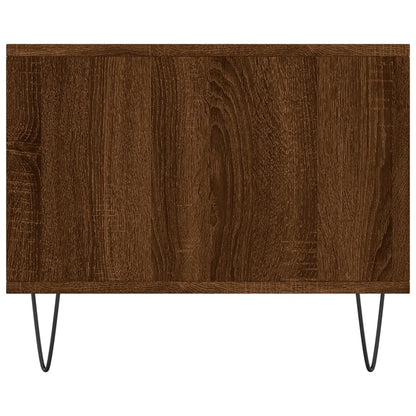 Berkfield Coffee Table Brown Oak 90x50x40 cm Engineered Wood