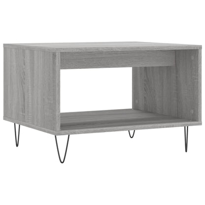 Berkfield Coffee Table Grey Sonoma 60x50x40 cm Engineered Wood