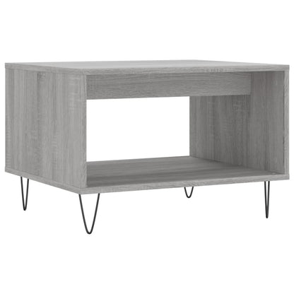 Berkfield Coffee Table Grey Sonoma 60x50x40 cm Engineered Wood