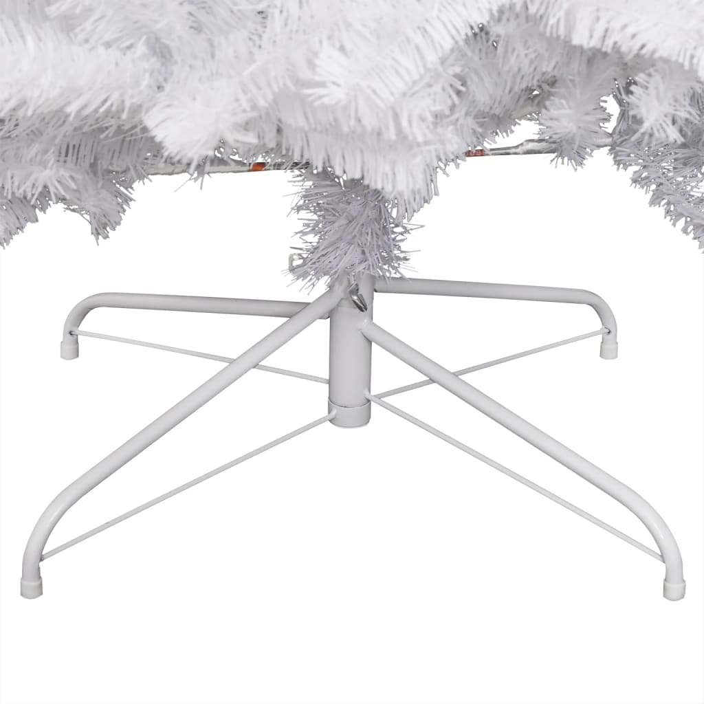 Berkfield Artificial Hinged Christmas Tree with Flocked Snow 150 cm