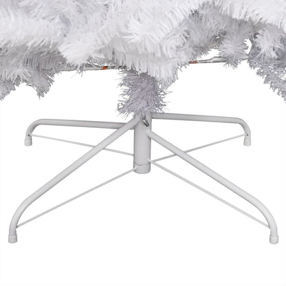 Berkfield Artificial Hinged Christmas Tree with Flocked Snow 150 cm