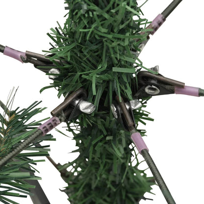 Berkfield Artificial Hinged Christmas Tree with Cones 120 cm