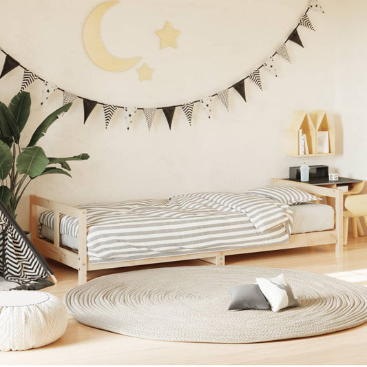 Berkfield Kids Bed Frame 80x200 cm Solid Wood Pine