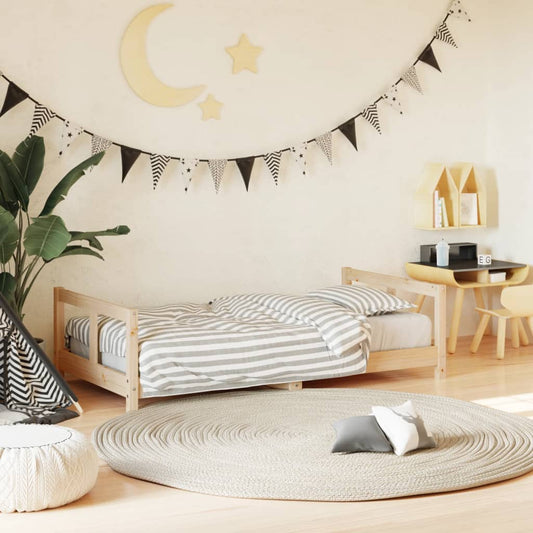 Berkfield Kids Bed Frame 80x160 cm Solid Wood Pine