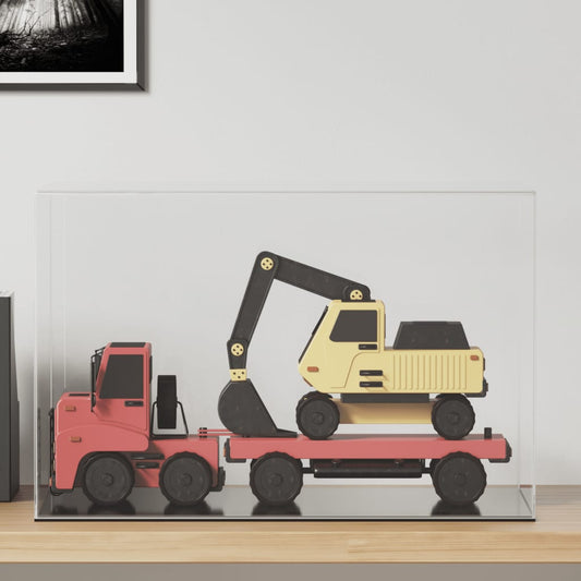 Berkfield Display Box Transparent 56x36x37 cm Acrylic