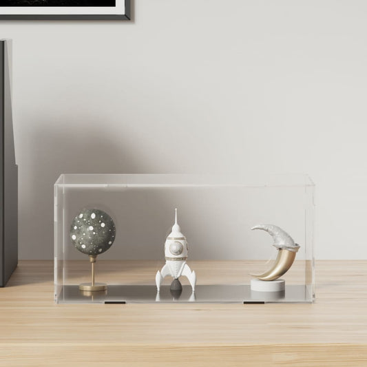 Berkfield Display Box Transparent 24x12x11 cm Acrylic