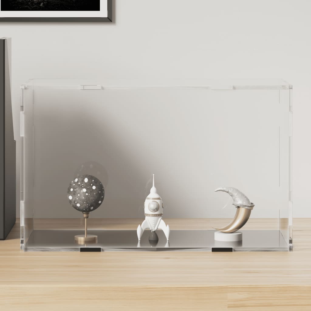 Berkfield Display Box Transparent 31x17x19 cm Acrylic