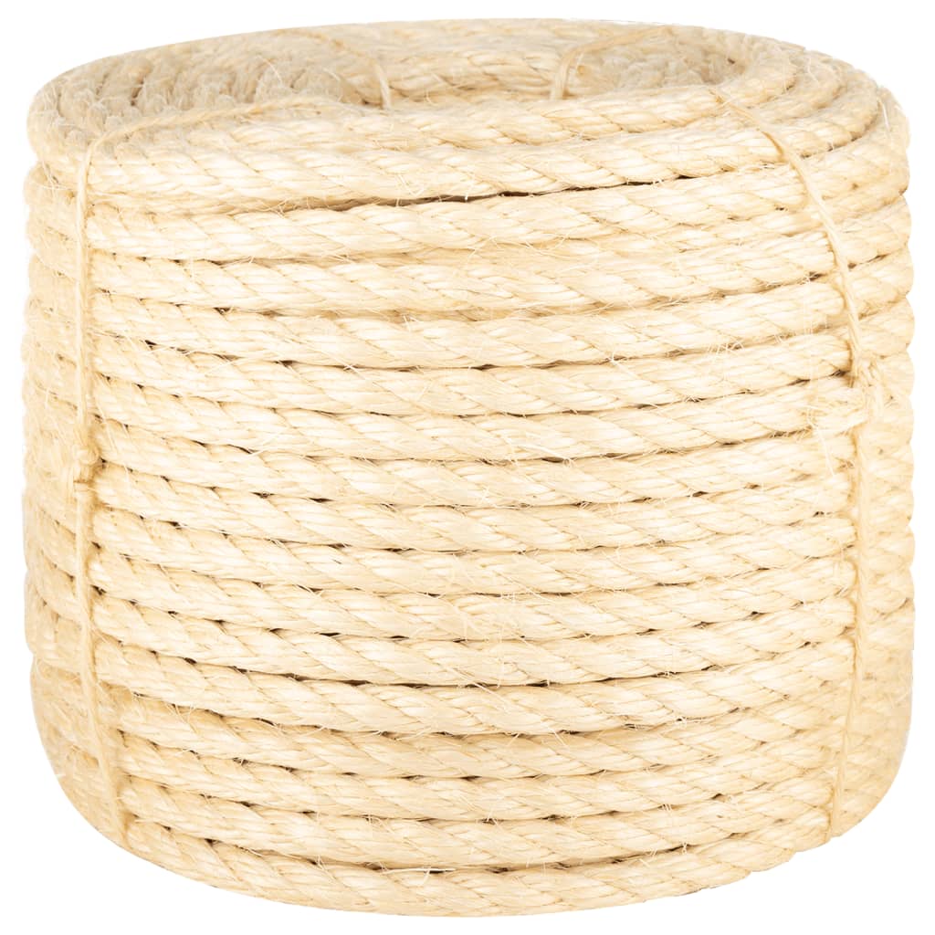 Berkfield Rope 100% Sisal 14 mm 25 m