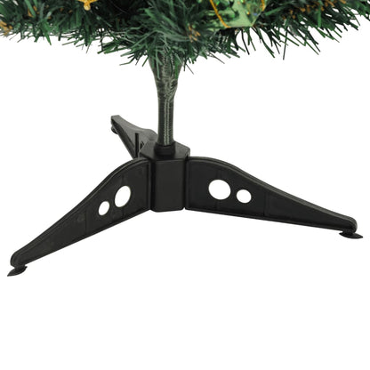 Berkfield Mini Artificial Christmas Tree with 30 LEDs Green 60 cm