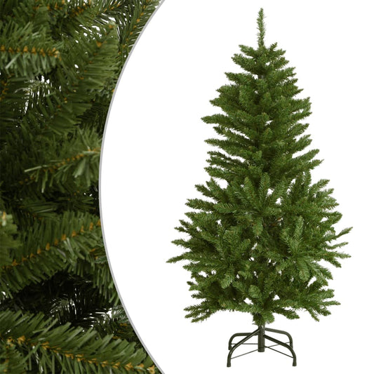 Berkfield Artificial Hinged Christmas Tree with Stand Green 150 cm