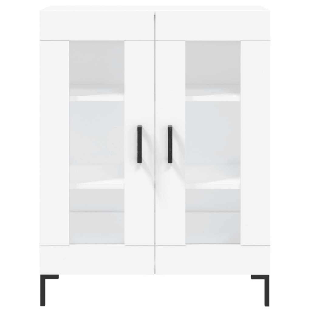 Berkfield Highboard White 69.5x34x180 cm Engineered Wood