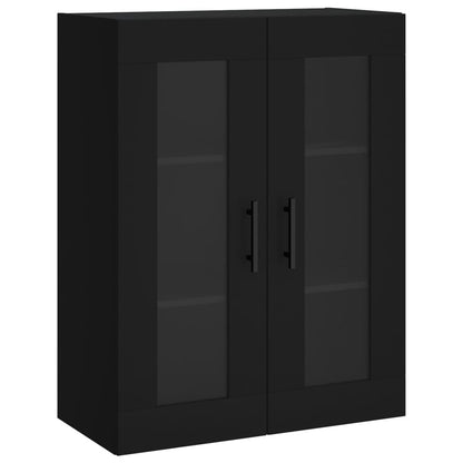 Berkfield Highboard Black 69.5x34x180 cm Engineered Wood