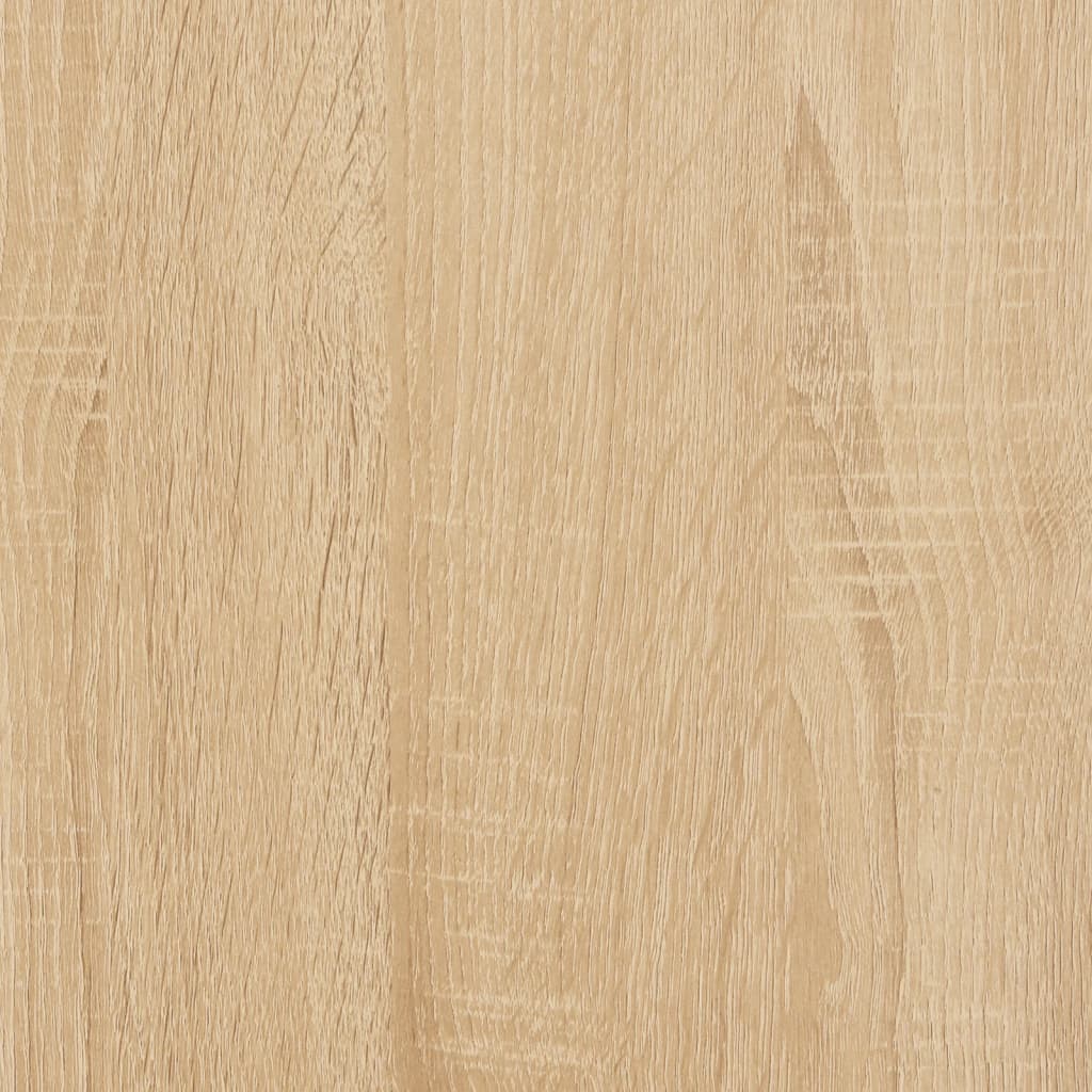 Berkfield Highboard Sonoma Oak 34.5x34x180 cm Engineered Wood