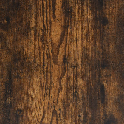 Berkfield Highboard Smoked Oak 69.5x34x180 cm Engineered Wood