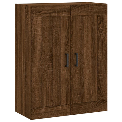 Berkfield Highboard Brown Oak 69.5x34x180 cm Engineered Wood