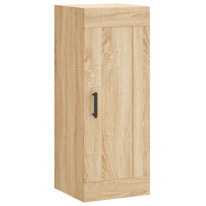 Berkfield Highboard Sonoma Oak 34.5x34x180 cm Engineered Wood