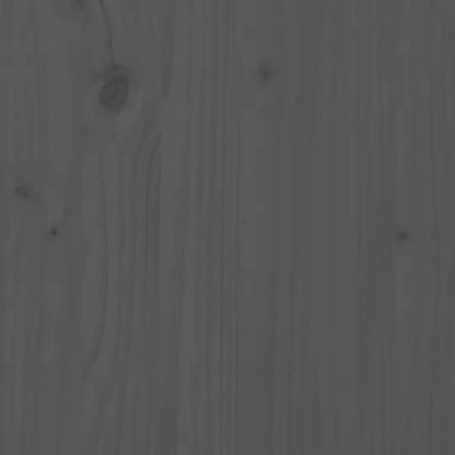 Berkfield Pet Stair Grey 40x49x47cm Solid Wood Pine