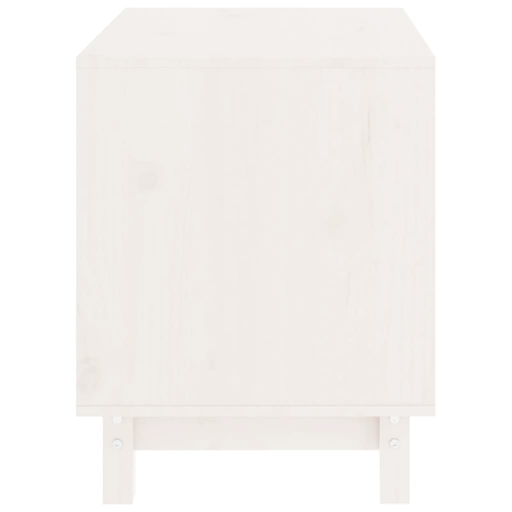 Berkfield Dog House White 60x45x57 cm Solid Wood Pine