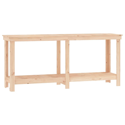 Berkfield Work Bench 180x50x80 cm Solid Wood Pine