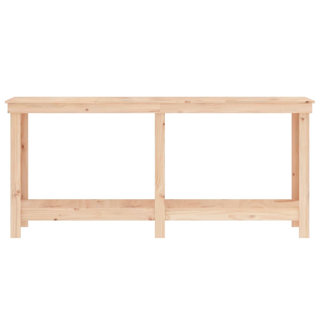 Berkfield Work Bench 180x50x80 cm Solid Wood Pine