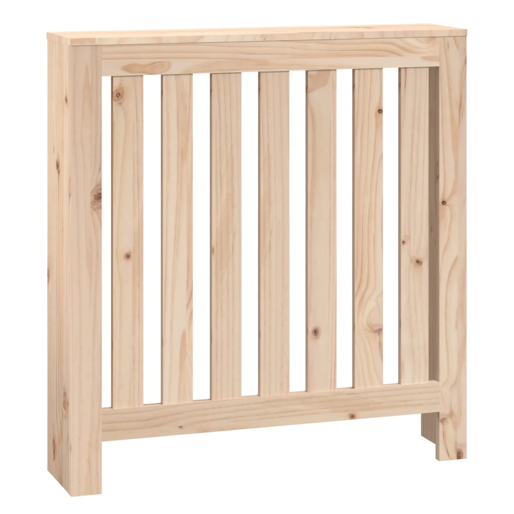 Berkfield Radiator Cover 79.5x19x84 cm Solid Wood Pine
