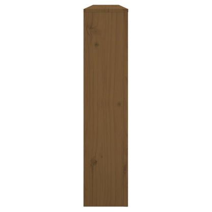 Berkfield Radiator Cover Honey Brown 153x19x84 cm Solid Wood Pine