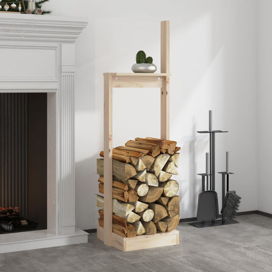 Berkfield Log Holder 33.5x30x110 cm Solid Wood Pine