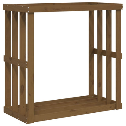 Berkfield Outdoor Log Holder Honey Brown 108x52x106 cm Solid Wood Pine