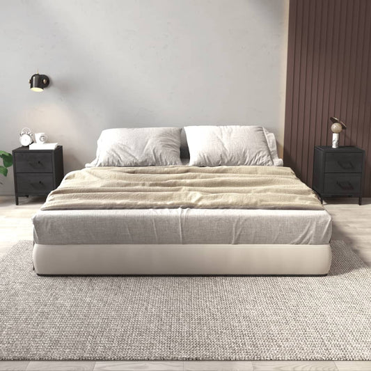 Berkfield Bedside Cabinets 2 pcs Black 36x30x45 cm Solid Wood Pine