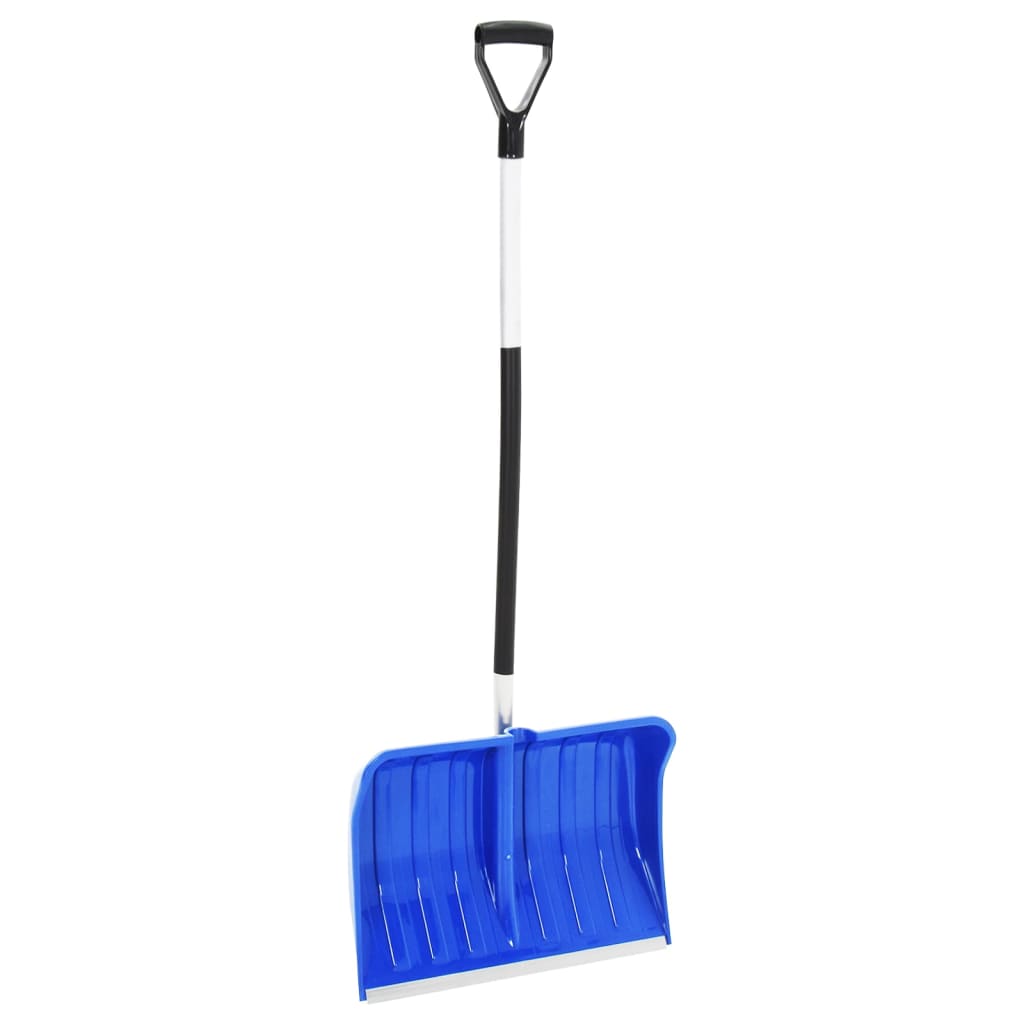 Berkfield Snow Shovel Blue 145 cm Aluminium
