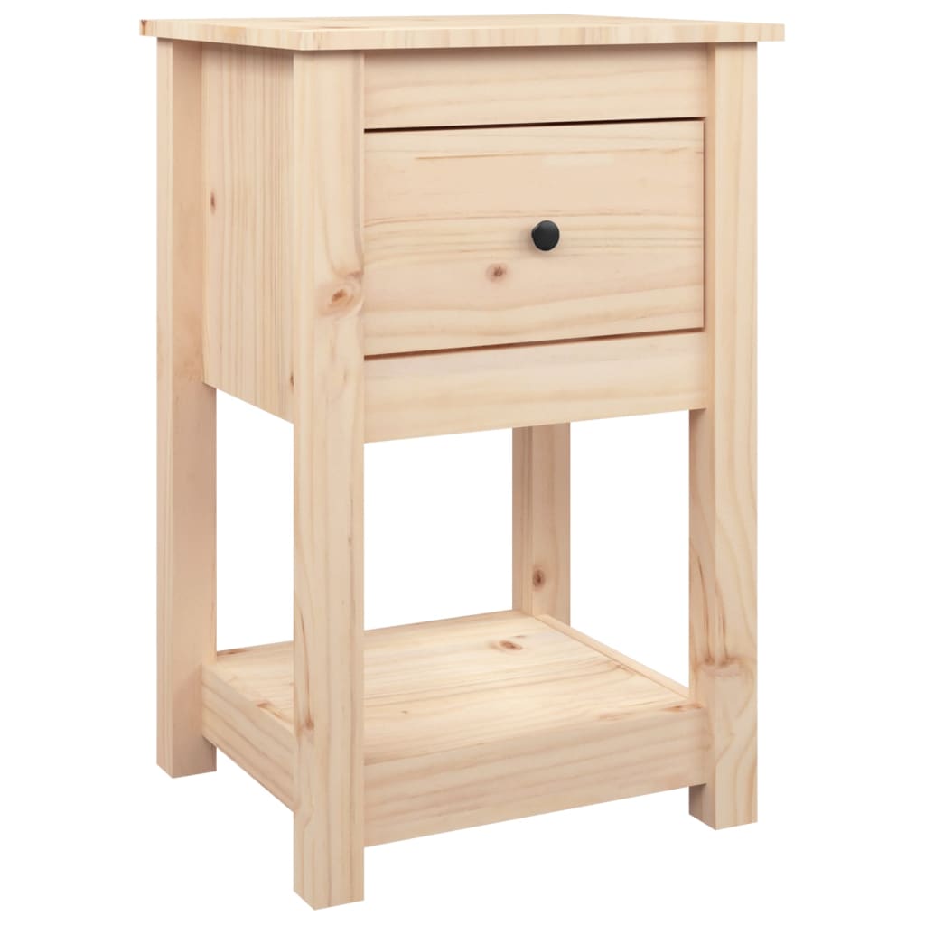 Berkfield Bedside Cabinets 2 pcs 40x35x61.5 cm Solid Wood Pine